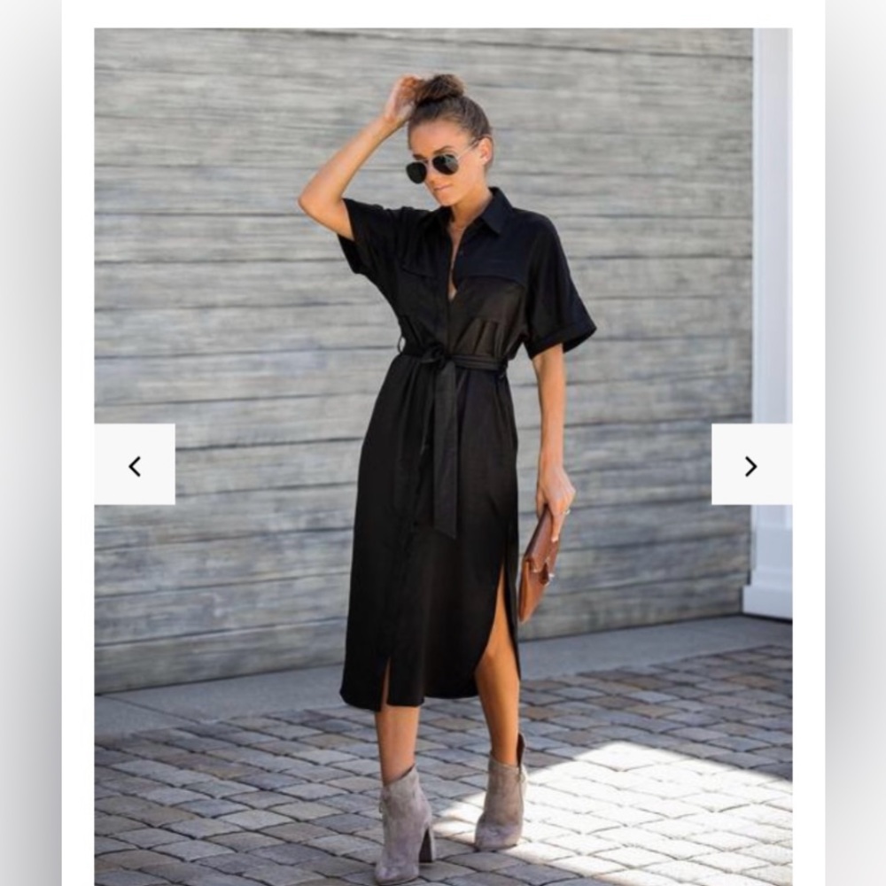 Black Medium classy dress